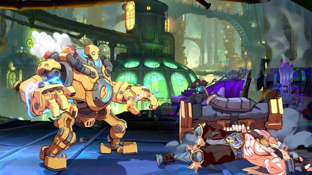 Blitzcrank knockout in 2XKO