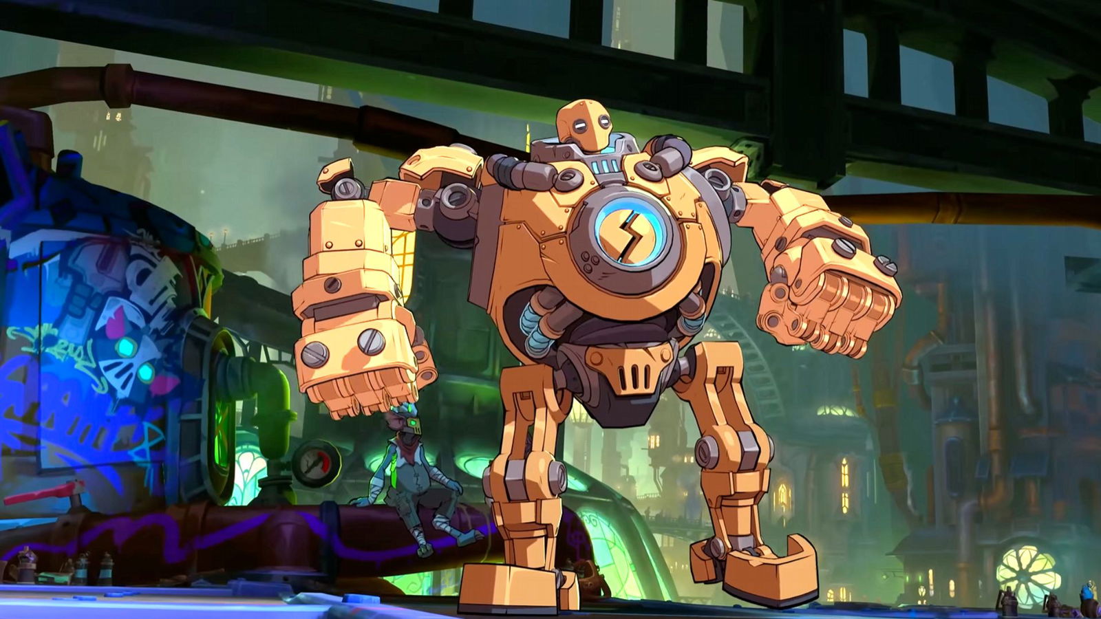 Blitzcrank reveal in 2XKO.