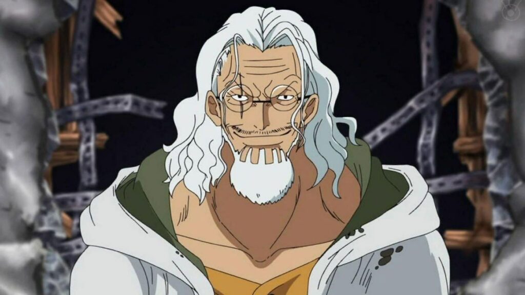 Silvers Rayleigh breaks out of enslavement in One Piece. 