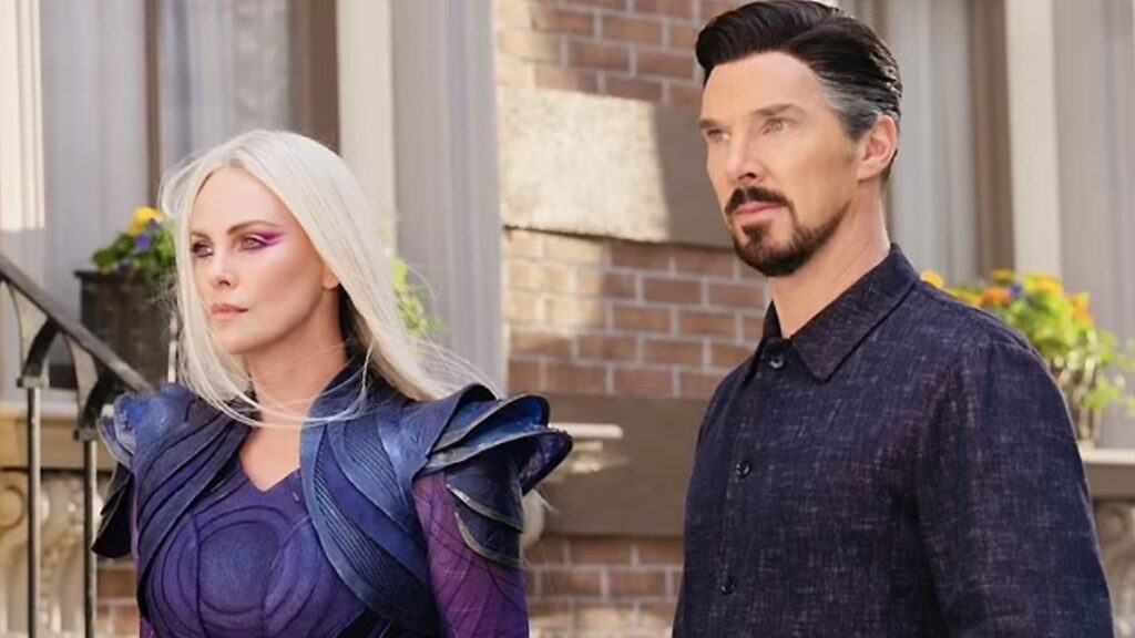 Charlize with Doctor Strange