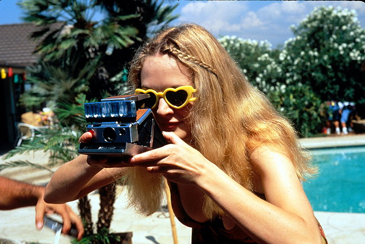 Boogie Nights (1997) featuring Heather Graham as Rollergirl.