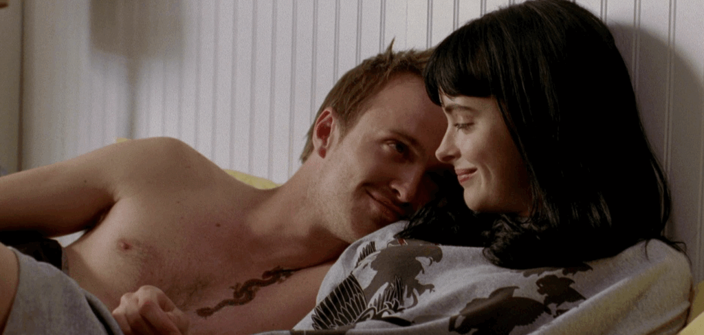 jesse and jane sharing a moment