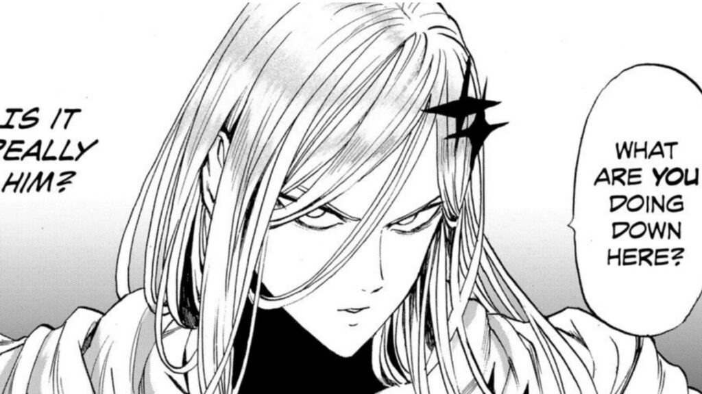 Flashy Flash in One Punch Man manga