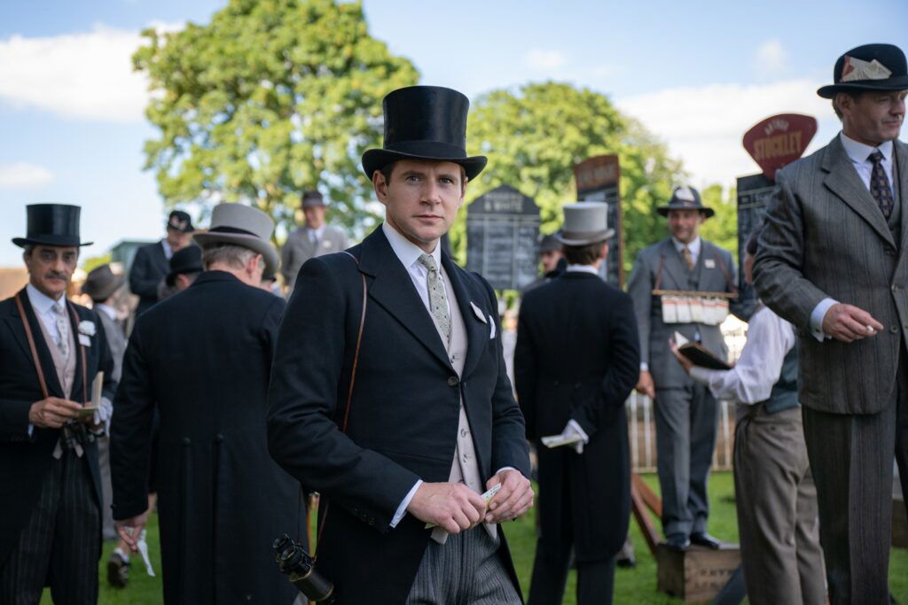 Allen Leech stars as Tom Branson in DOWNTON ABBEY: The Grand Finale, a Focus Features release.Credit: Rory Mulvey / © 2025 FOCUS FEATURES LLC