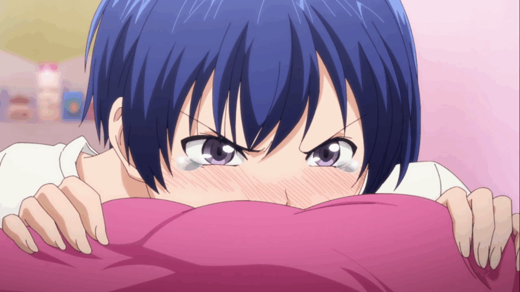 aina being embarrassed in grand blue season 2