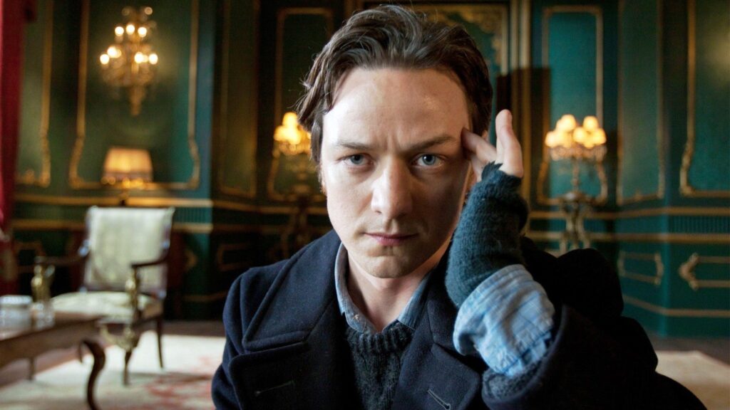James McAvoy in a still from X-Men