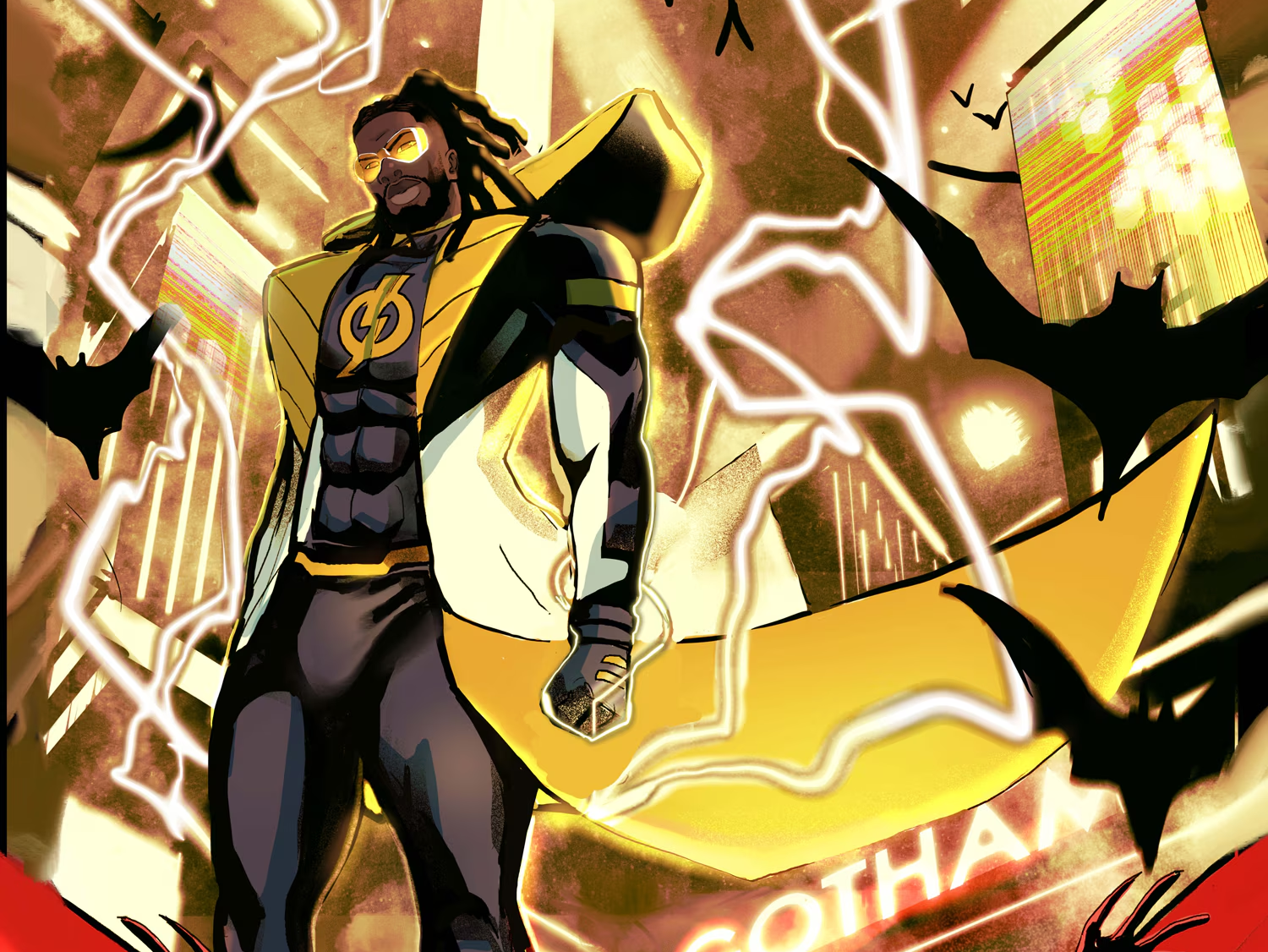 Static Shock on the cover page.