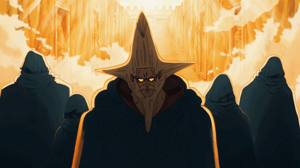 Figarland leading the God's Knights in One Piece. 