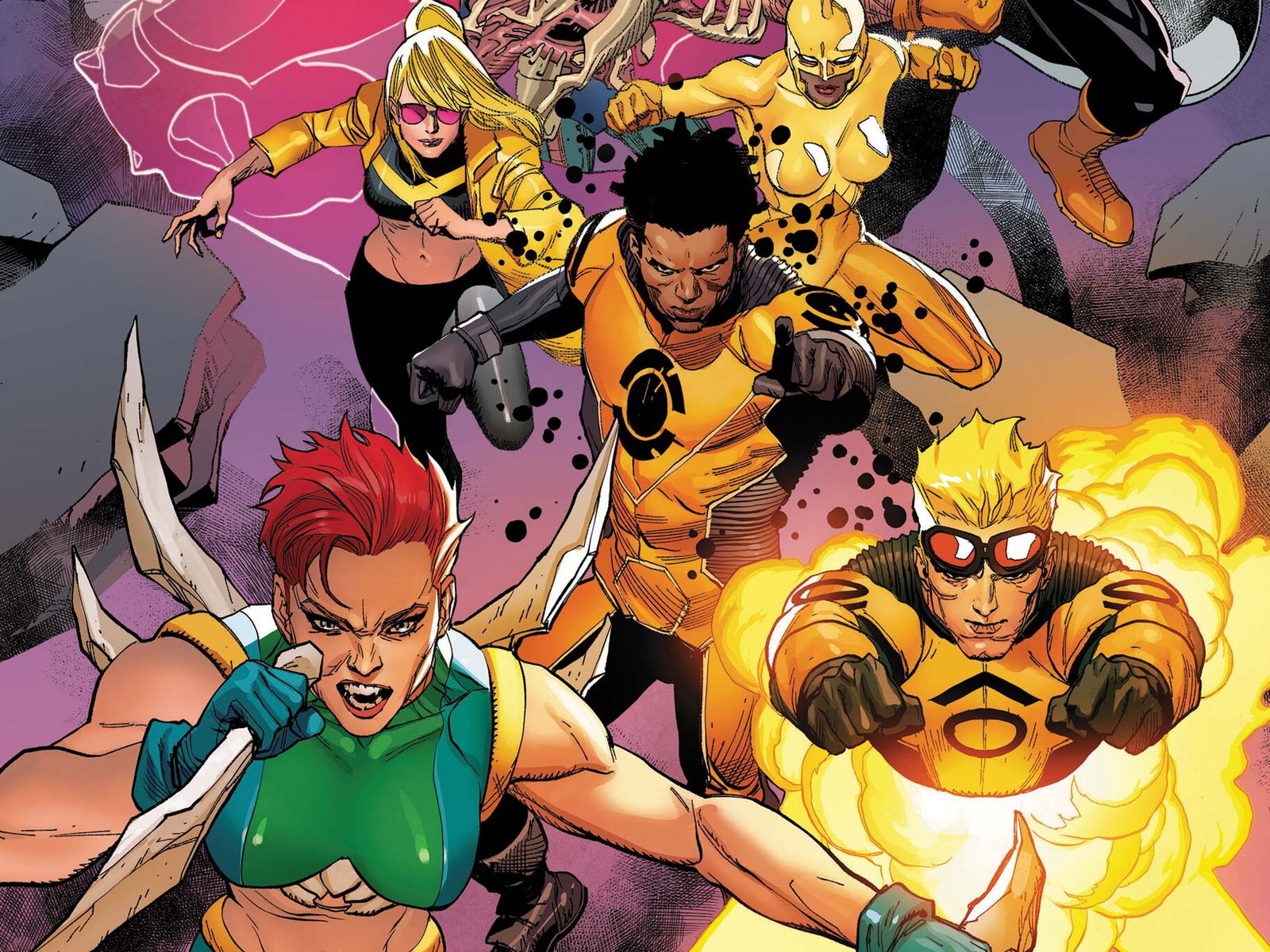Cover page of Marvel Comics