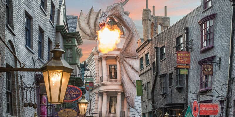 Wizarding World of Harry Potter Theme Park, Diagon alley.