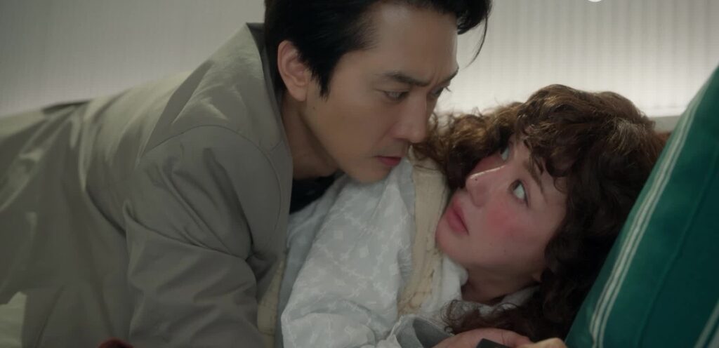 Se-ra and Cheol in a still from My Troublesome Star