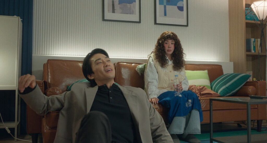 Se-ra and Cheol in a still from My Troublesome Star