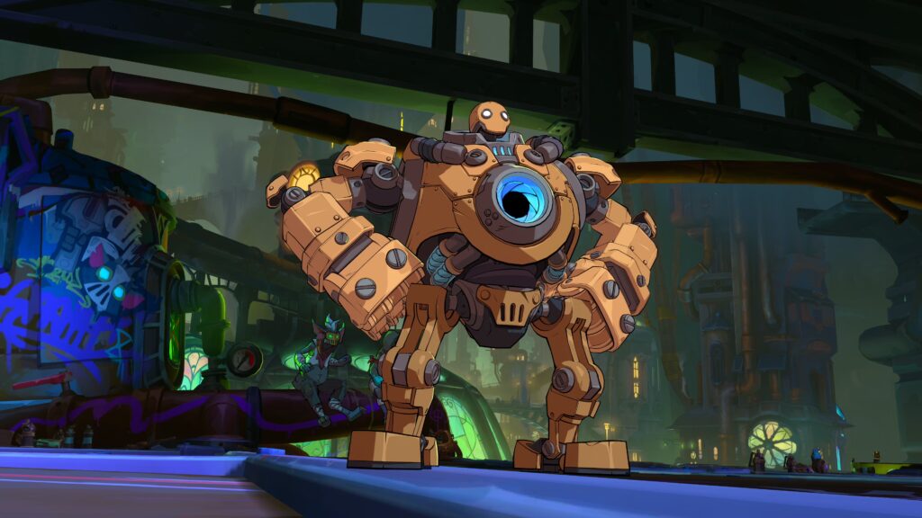 Blitzcrank in 2XKO.