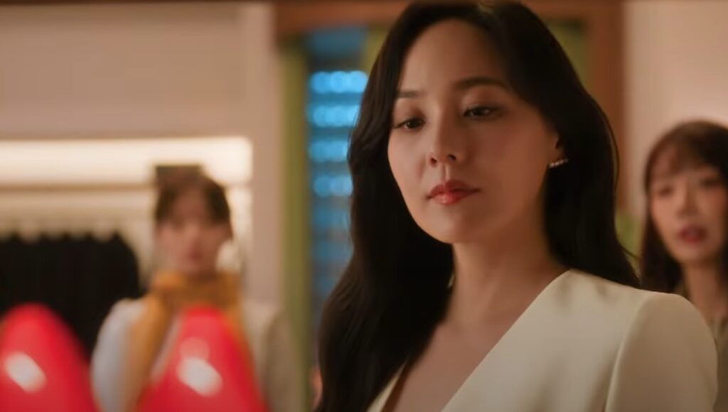 A woman in a white suit in First Lady