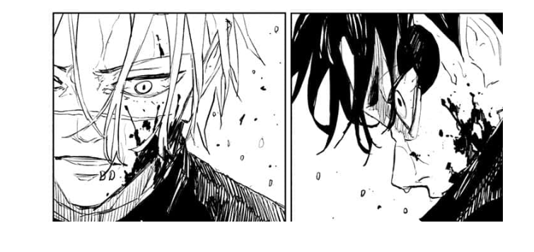 A still from Kagurabachi Chapter 92.