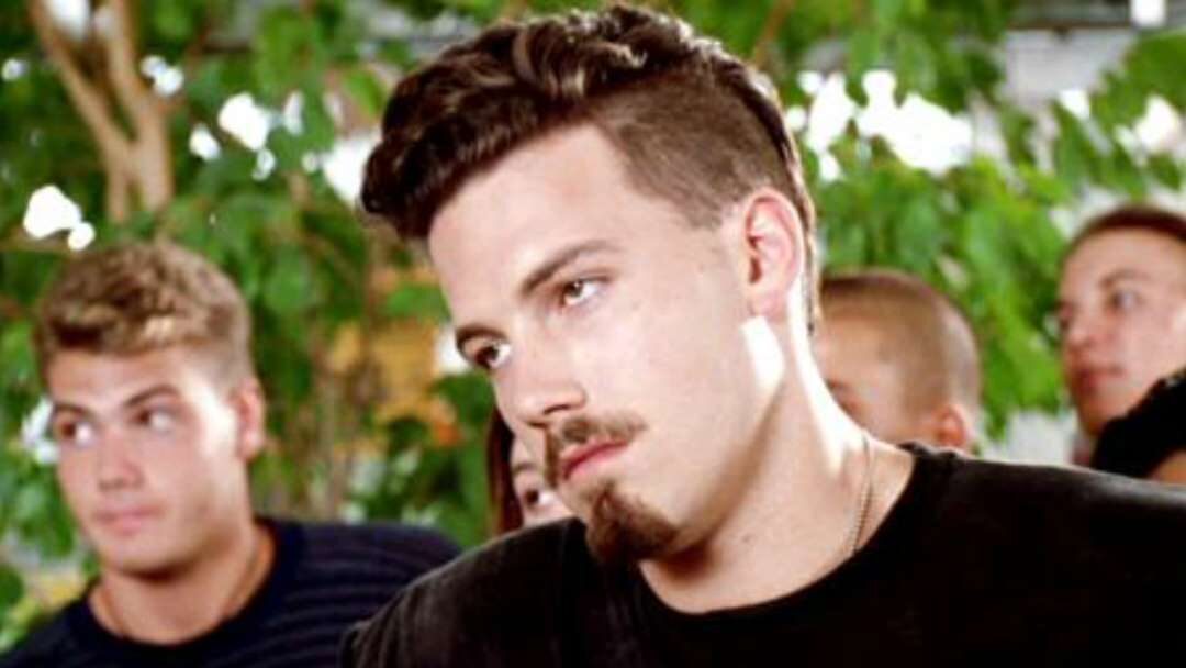 Ben Affleck looking intense in Glory Daze