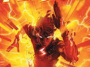 The Flash on the cover.
