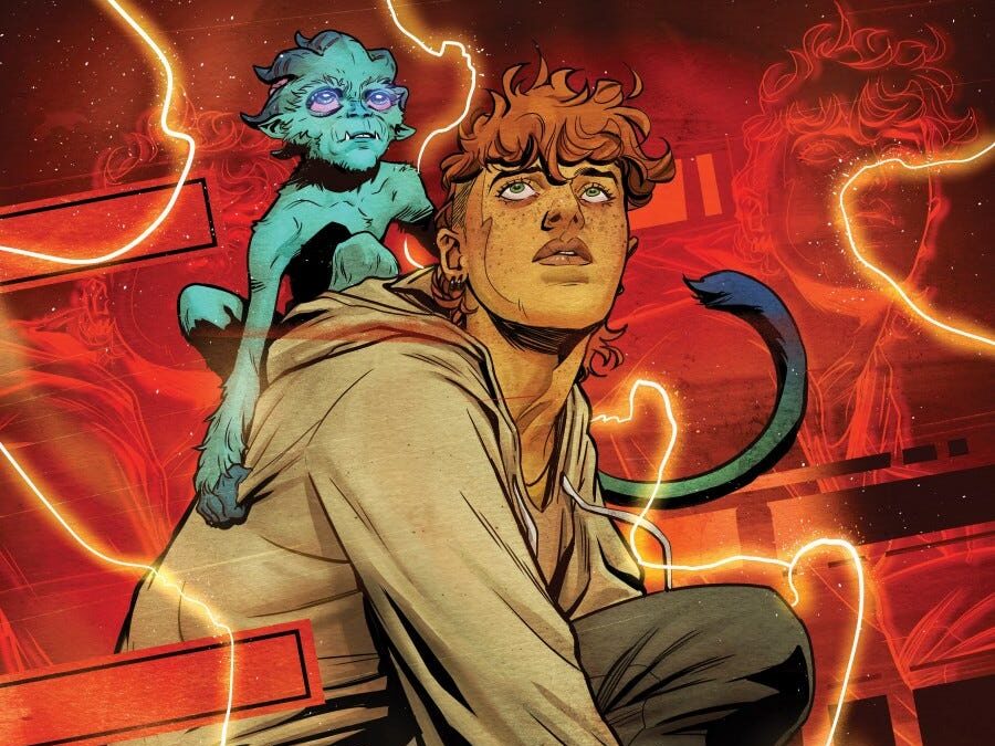 The Flash on the cover.