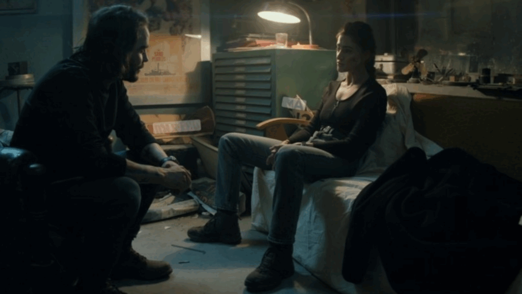 Ben and Eliza Perash in The Terminal List: Dark Wolf 