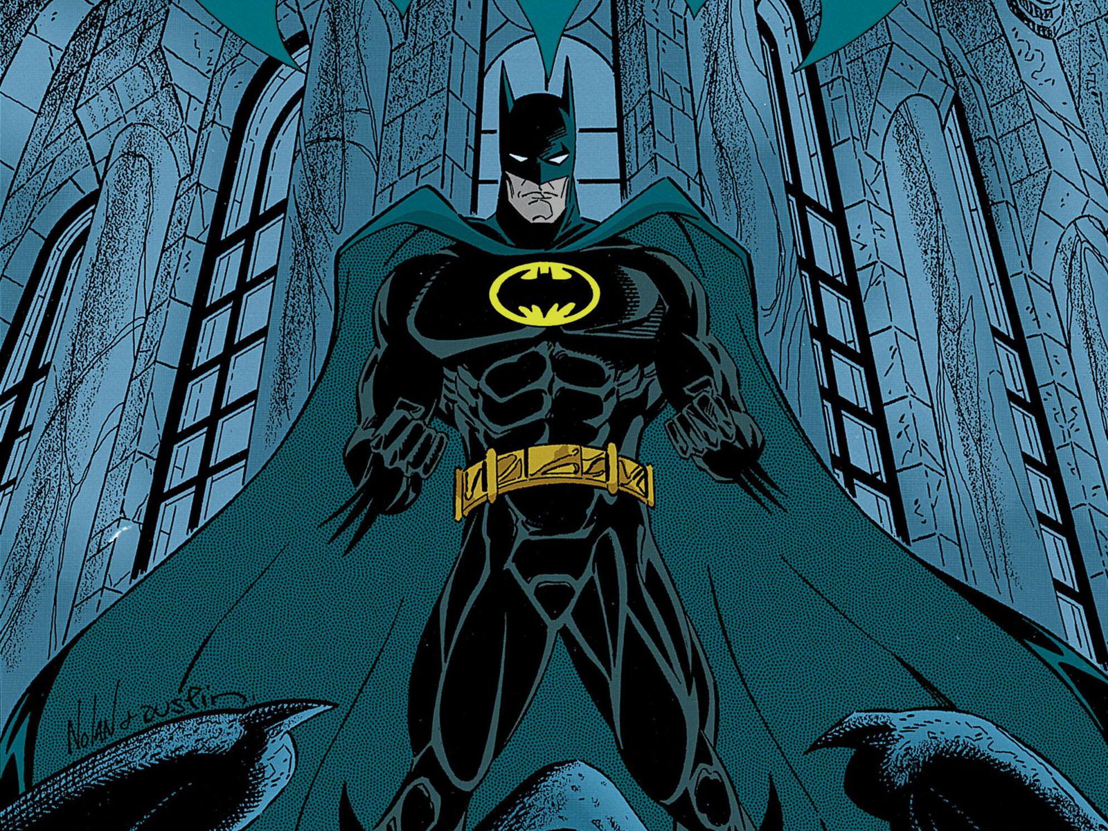 Batman comic cover