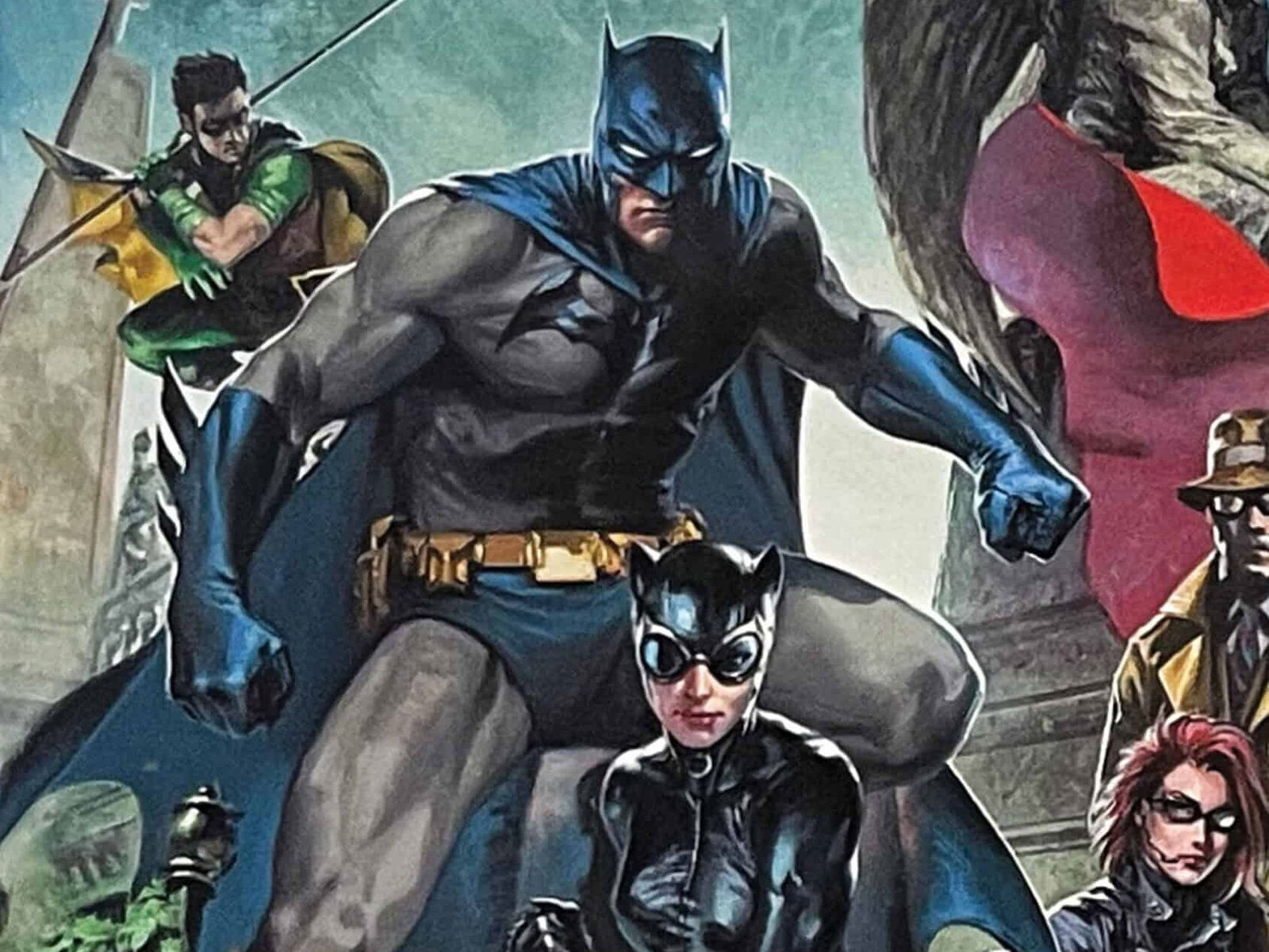Batman comic cover