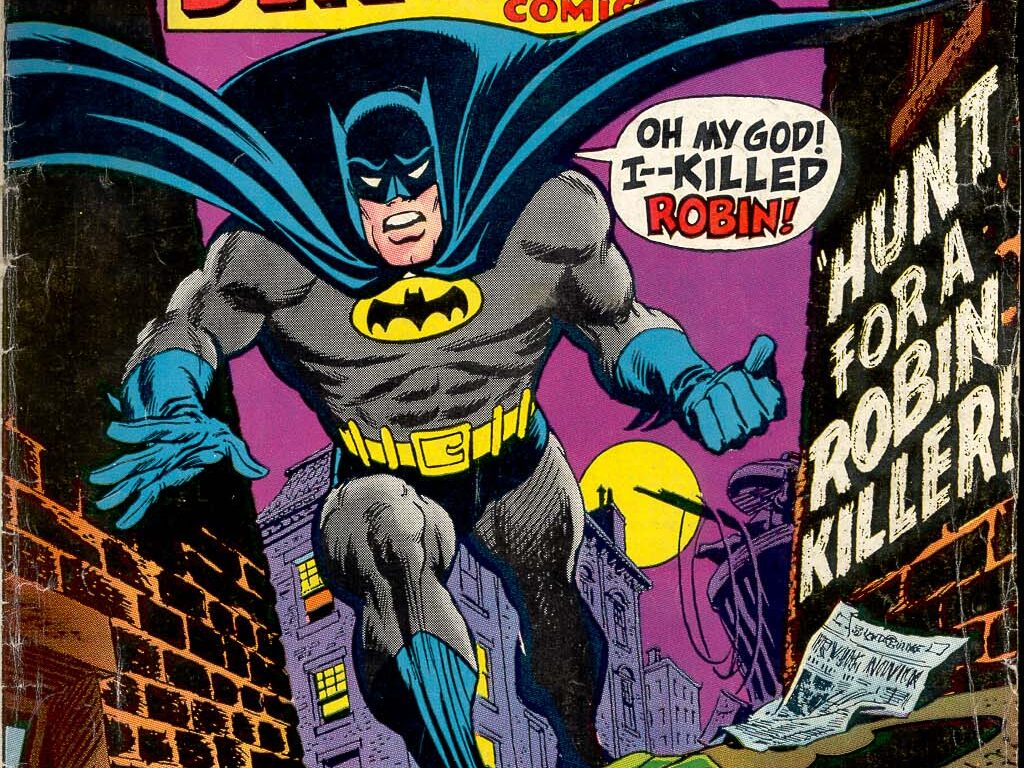 Batman comic cover