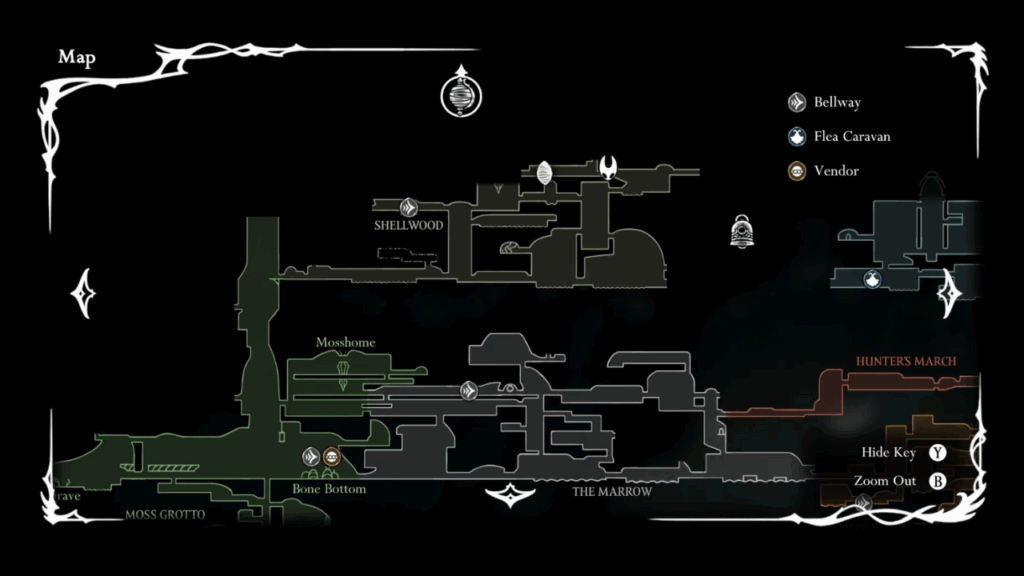 In-game image of Sister Splinter in Hollow Knight: Silksong