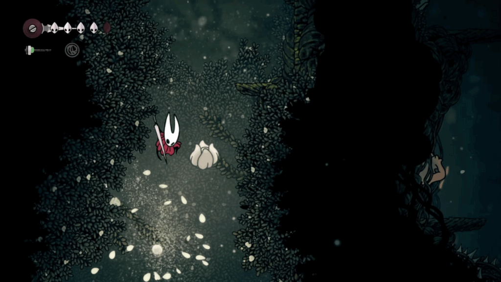 In-game image of Sister Splinter in Hollow Knight: Silksong