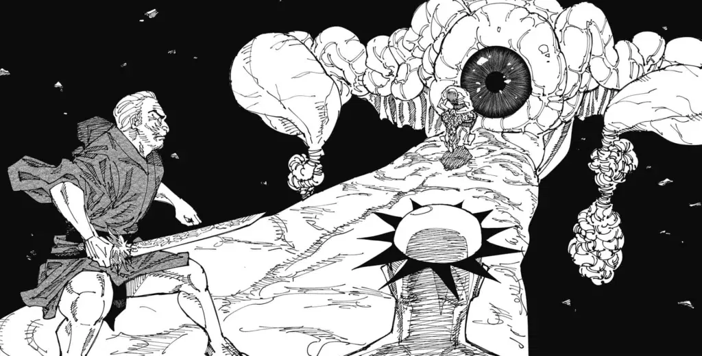 Time Cell: Moon Palace domain expansion from Jujutsu Kaisen. 
