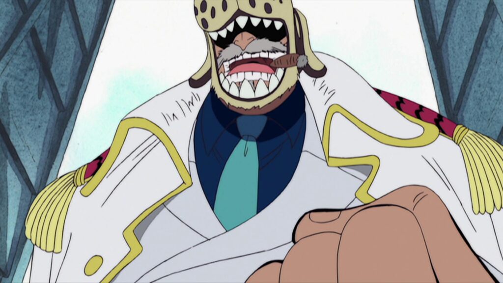 Monkey D. Garp in One Piece 