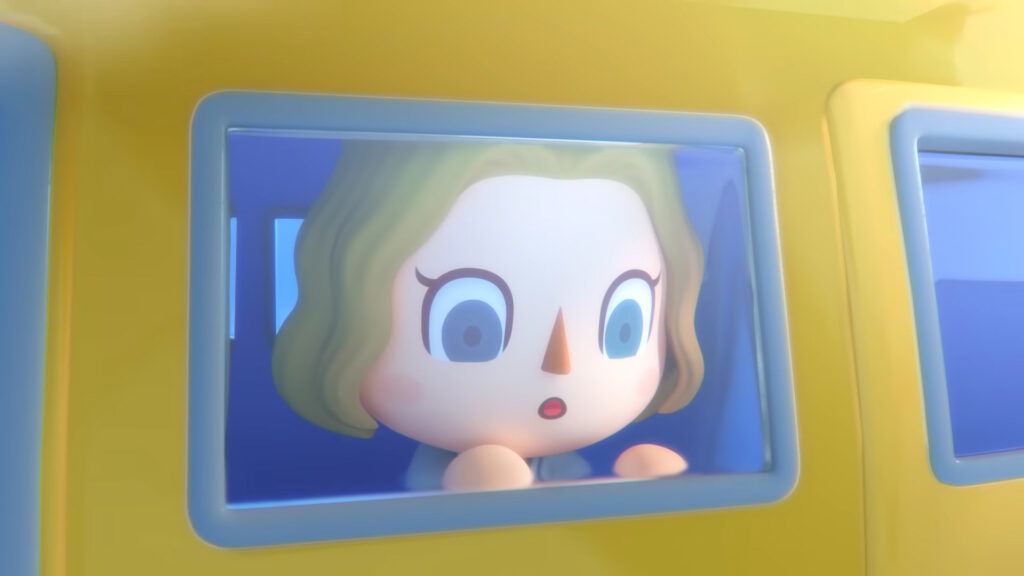 An image showing gameplay of Animal Crossing: New Horizons gameplay.