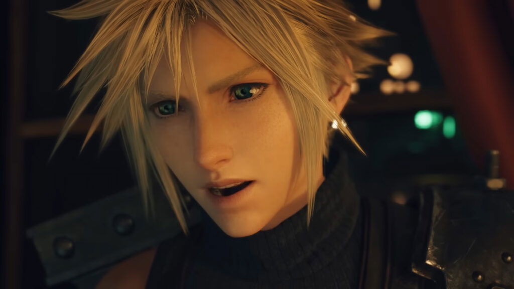 An image showing gameplay of Final Fantasy VII Rebirth gameplay.