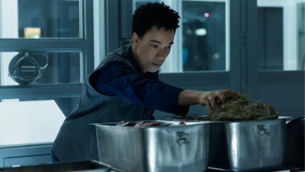 Tootles feeding the aliens in Alien: Earth