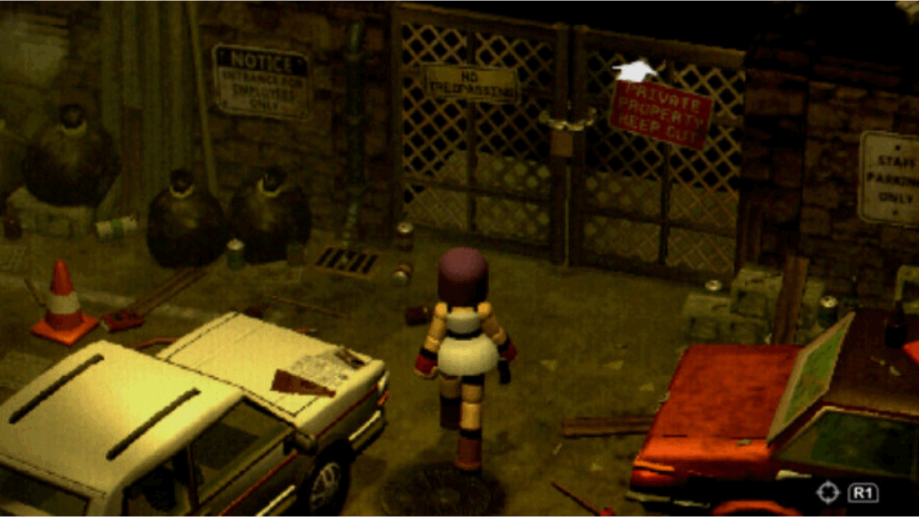In-game image from Crow Country