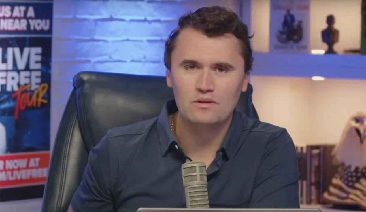 Charlie Kirk on The Charlie Kirk Show.