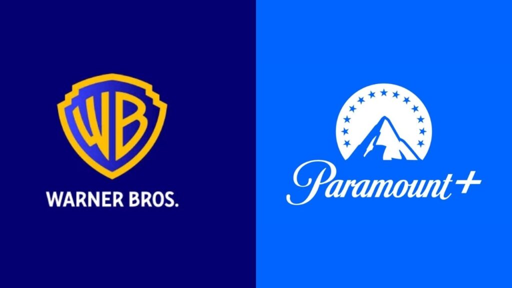 Warner Bros and Paramount  logos