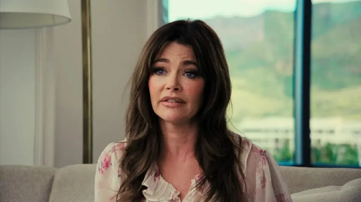 Denise Richards in a still from aka Charlie Sheen
