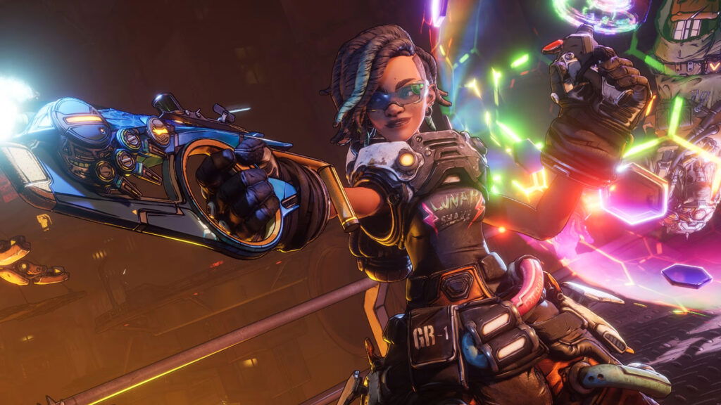 An image showing the gameplay of Borderlands 4.