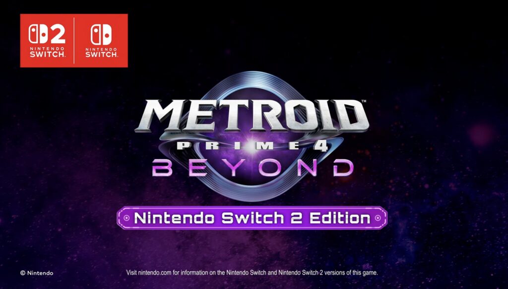 Official promotional for the upcoming Metroid Prime 4: Beyond Game 