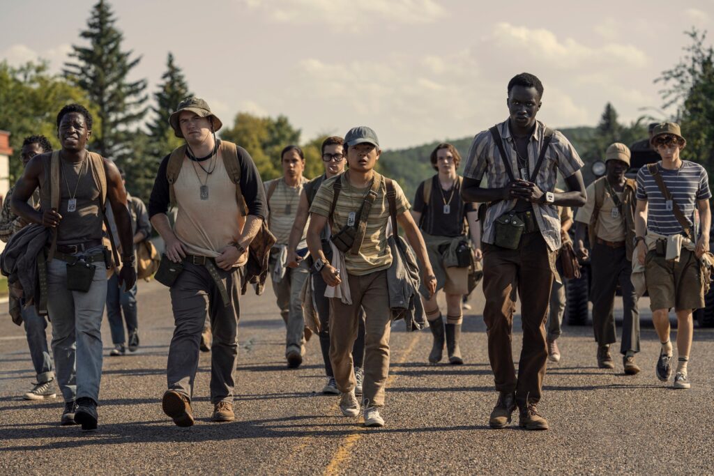 A still from Francis Lawrence's 2025 film, The Long Walk.