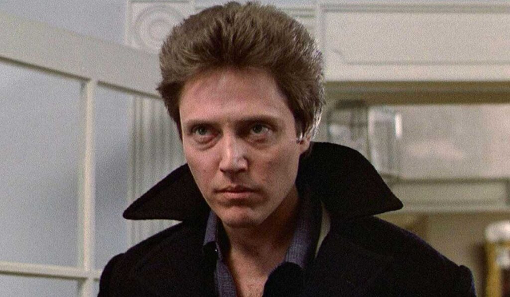 Christopher Walken looking glaringly