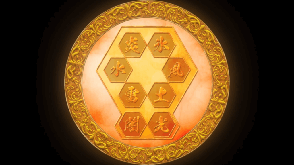 the eight elemental attributes of each children of kishin