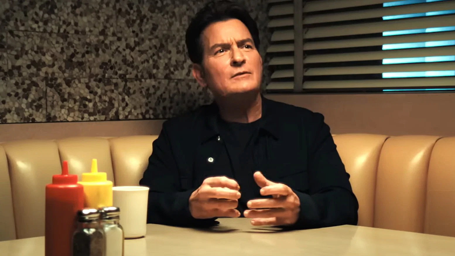 charlie sheen speaking on his netflix documentary