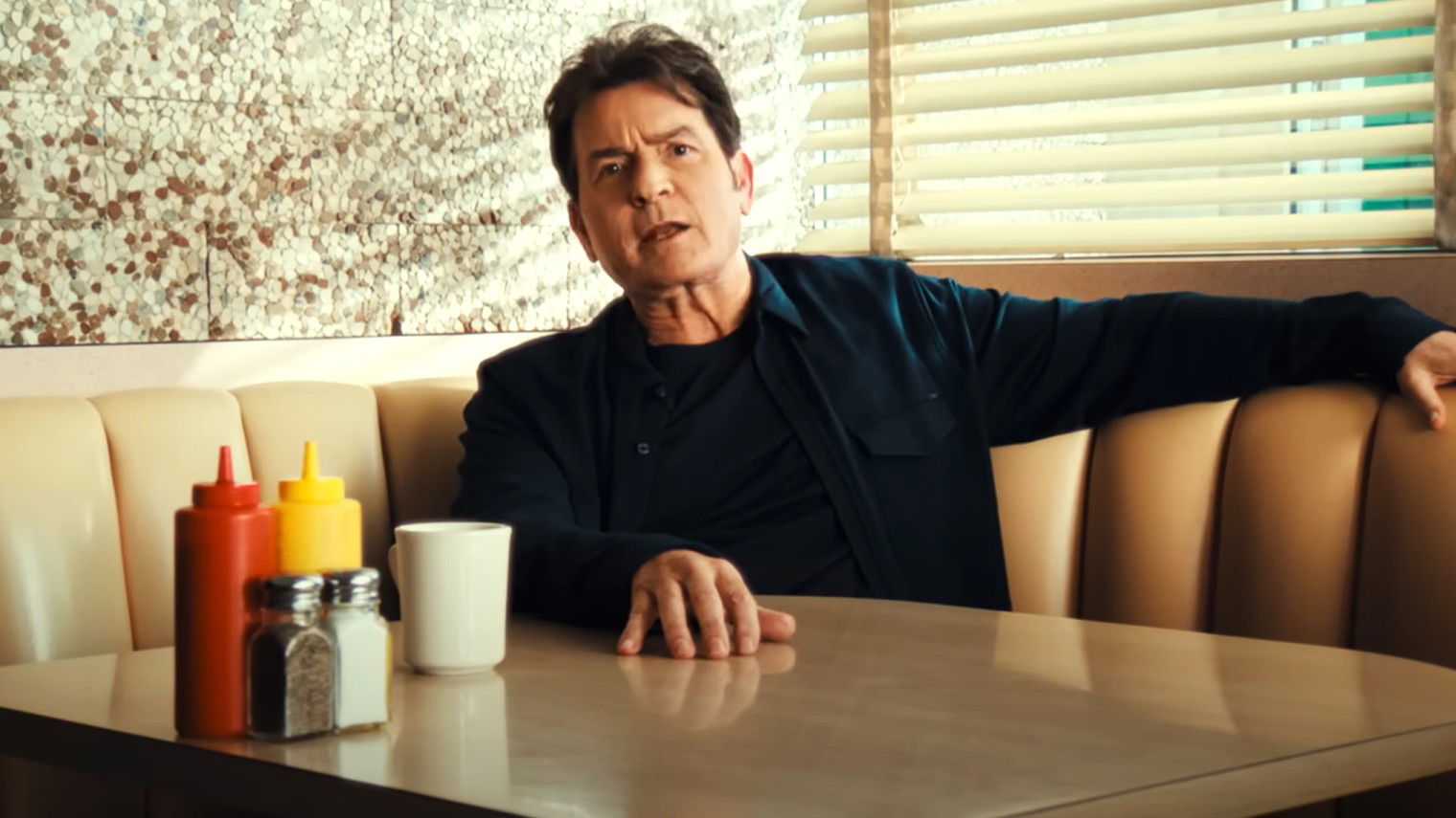 charlie sheen speaking on his netflix documentary