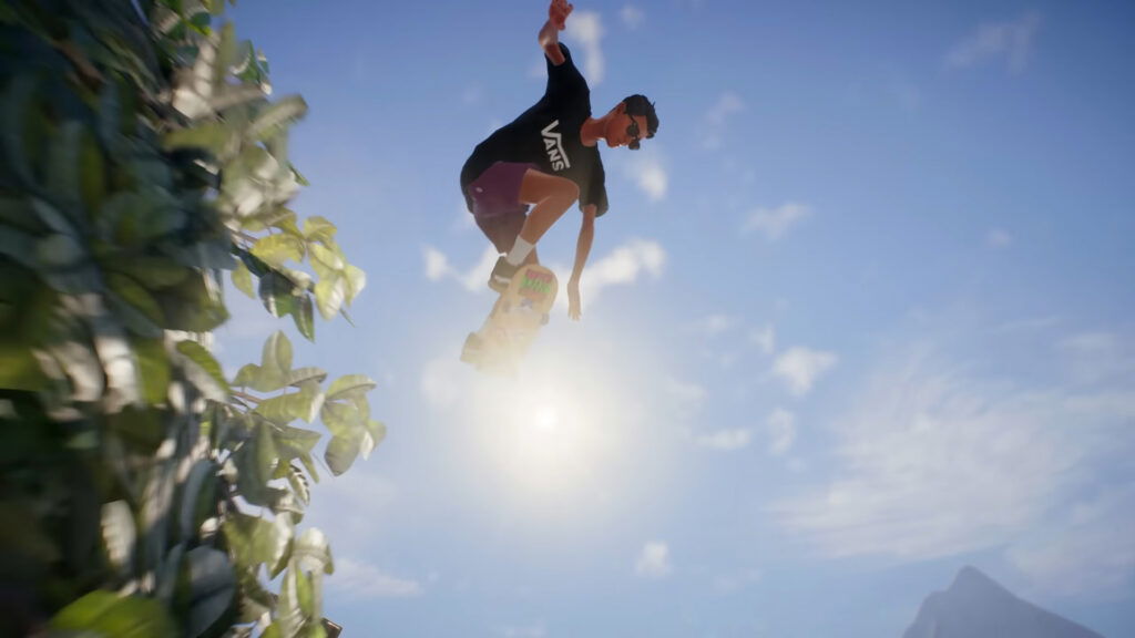 An image showing the gameplay of skate.
