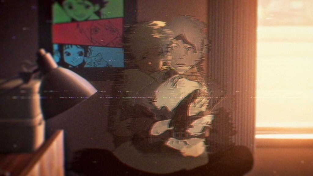 The images of the real and fake Hikaru merge in The Summer Hikaru Died episode 10