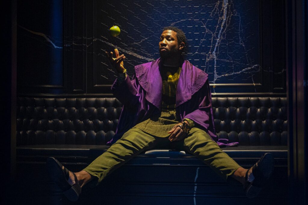 Jonathan Majors as Kang in Loki Season 2.