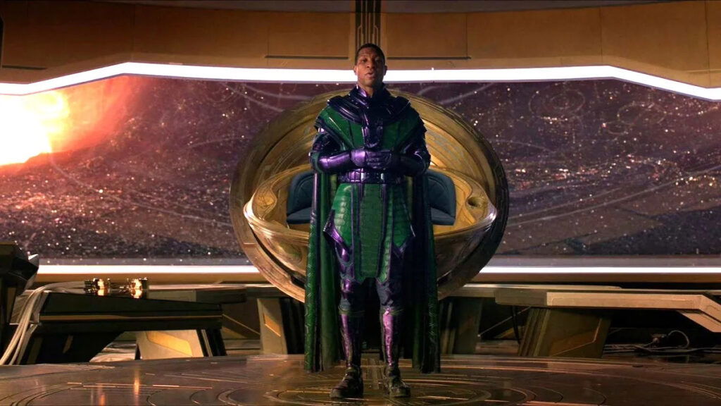 Jonathan Majors as Kang in Ant-Man 3.