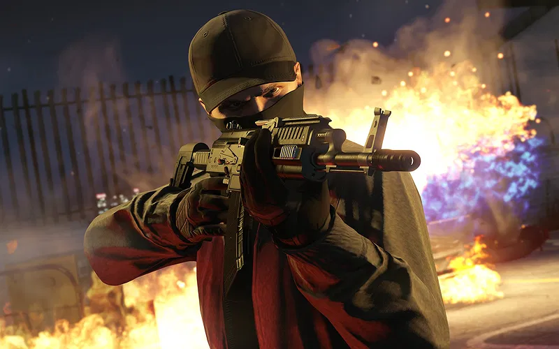 GTA Online shootout.