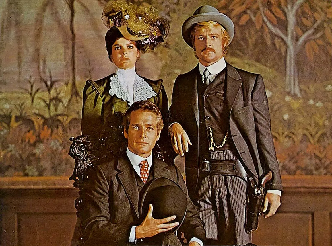 Family portrait of Etta, Butch Casidy, and the Sundance Kid